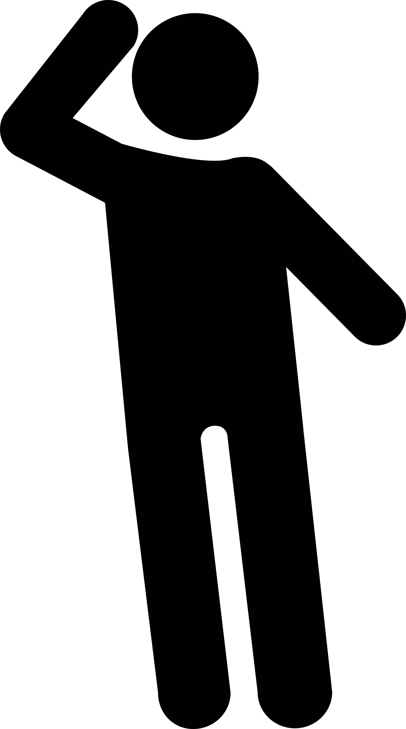 Man Hearing Outline Svg Vector Free Vectors